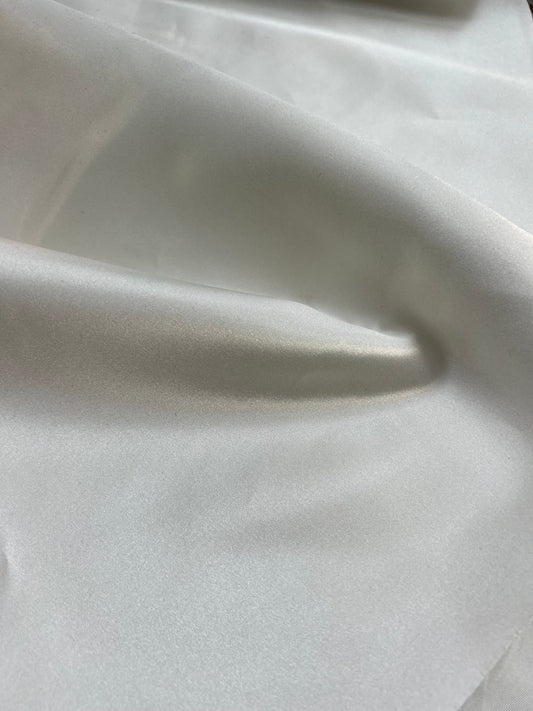 Cream Duchess Satin Fabric | Bridal and Wedding Dress Eveningwear Fabric-0