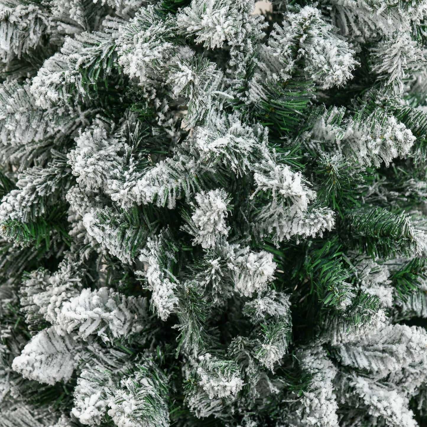 Homcom 6FT Snow Flocked Artificial Christmas Tree