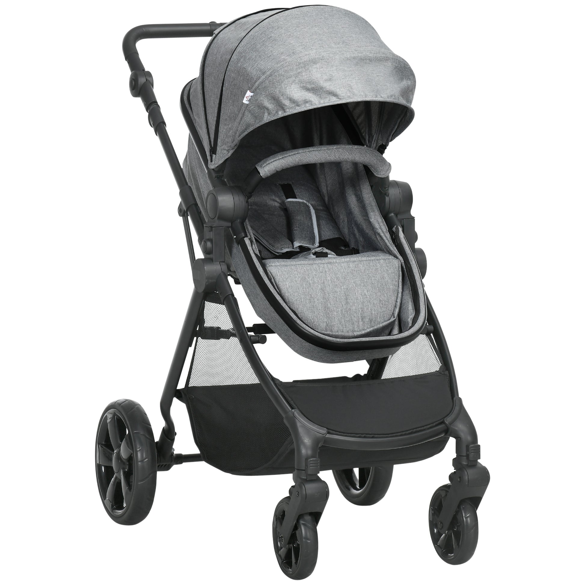 Homcom 2 in 1 Lightweight Pushchair w/ Reversible Seat