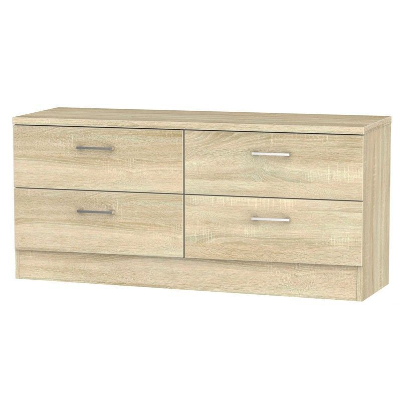 Elmsett Large Chest of Drawers Natural 4 Drawers