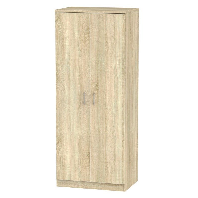 Elmsett Tall Wardrobe Natural 2 Doors