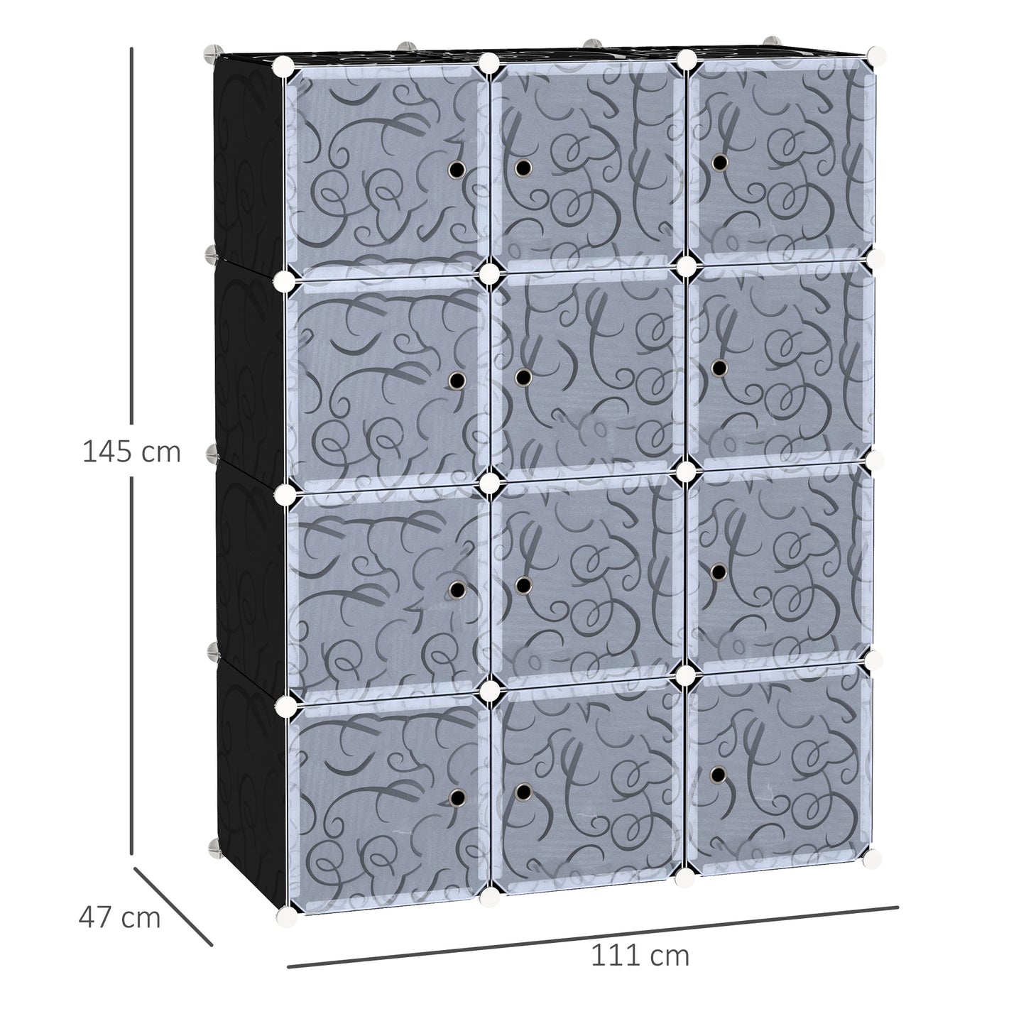 Homcom Portable Wardrobe for Bedroom