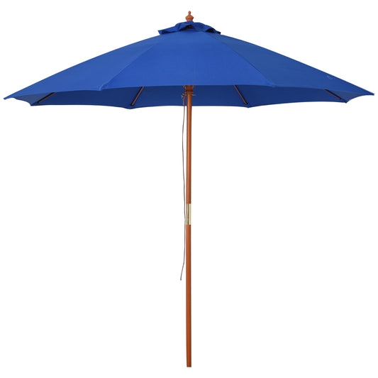 Outsunny 2.5m Garden Parasol Umbrella