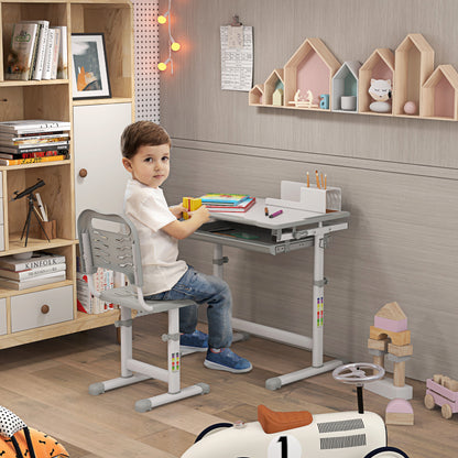 Homcom Kids Desk and Chair Set