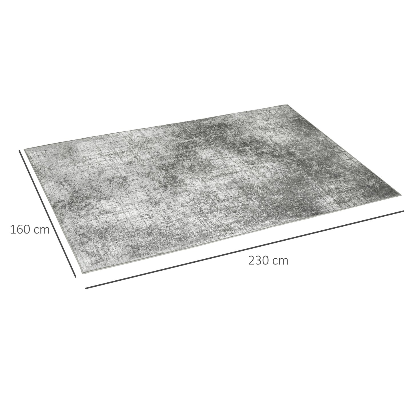 Homcom Grey Rug