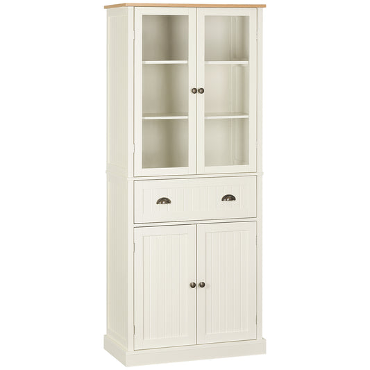 Homcom Freestanding Kitchen Cupboard