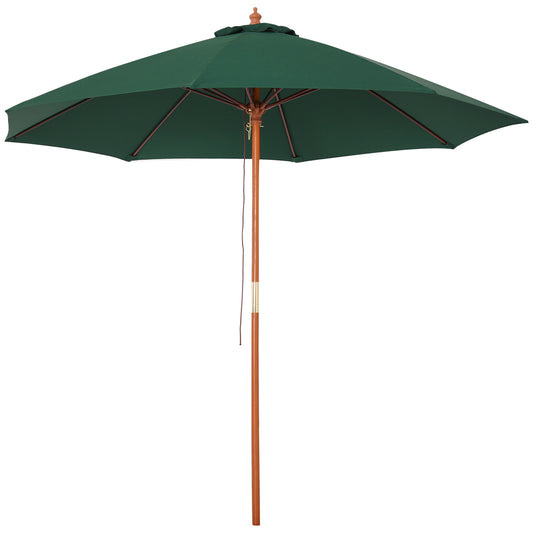 Outsunny 2.5m Garden Parasol Umbrella