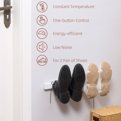 Homcom 2 Pairs Electric Shoe Dryer