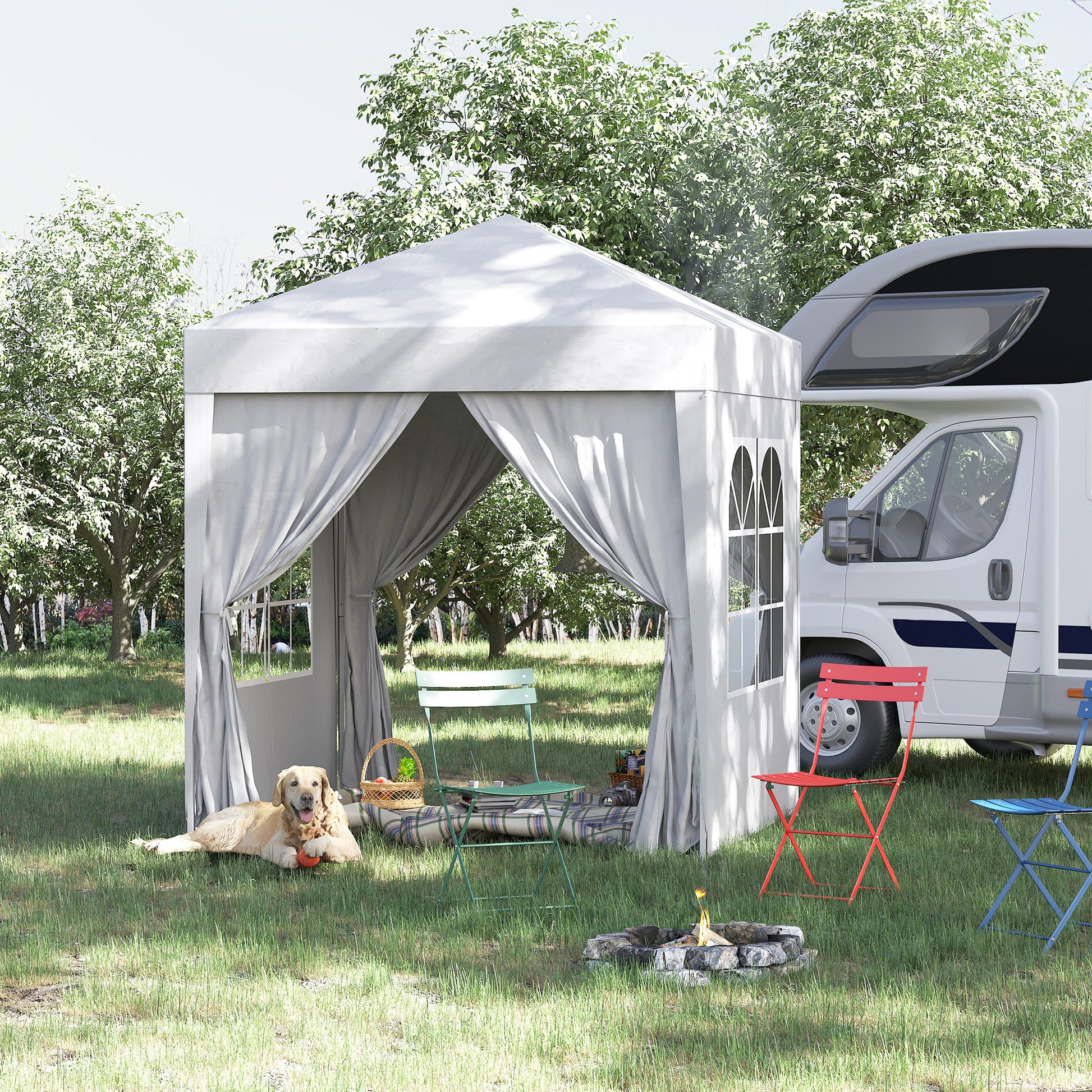 Outsunny Pop Up Gazebo Canopy