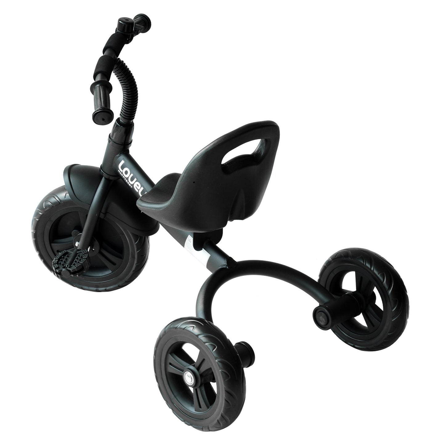 Homcom Toddler Three Wheel Plastic Trikes Black