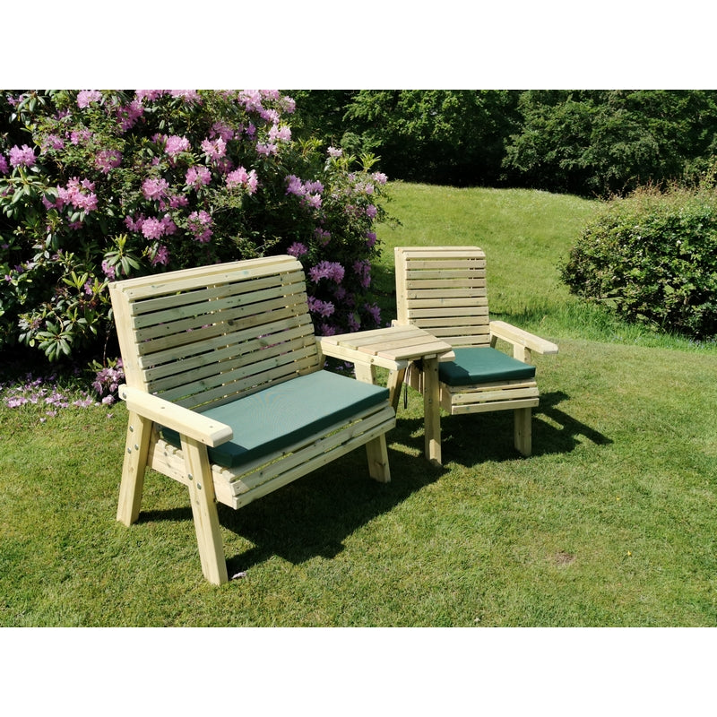 Ergo Garden Tete a Tete by Croft - 3 Seats