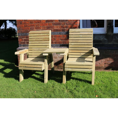 Ergo Garden Tete a Tete by Croft - 2 Seats