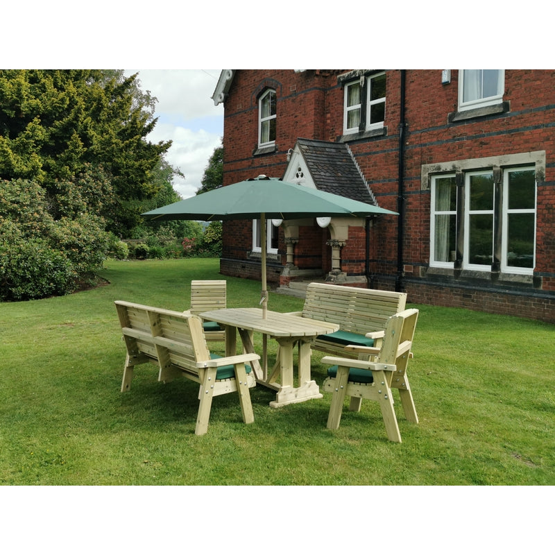 Ergo Garden Patio Dining Set by Croft - 8 Seats - Croft Home & Garden