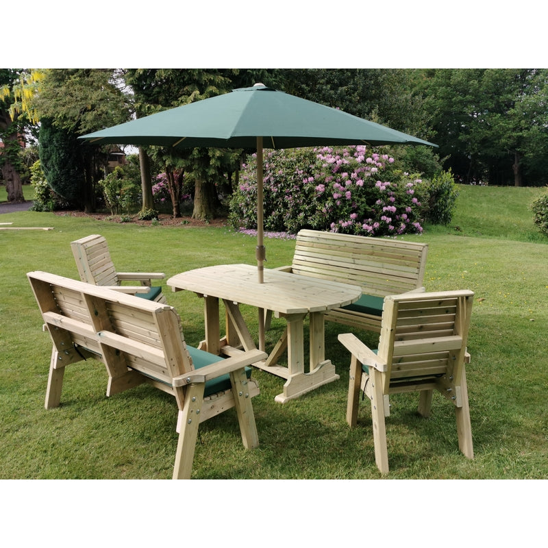 Ergo Garden Patio Dining Set by Croft - 8 Seats - Croft Home & Garden