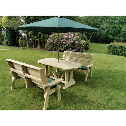 Ergo Garden Patio Dining Set by Croft - 4 Seats - Croft Home & Garden