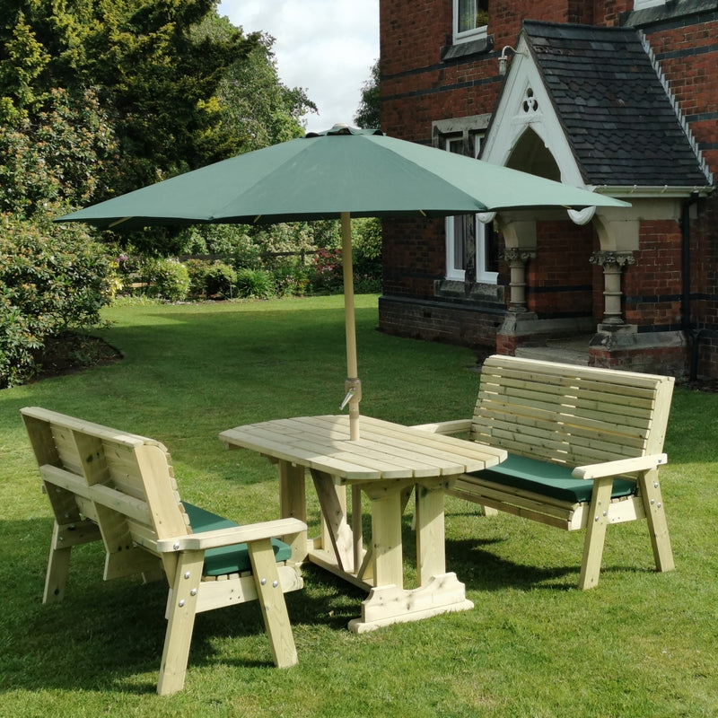 Ergo Garden Patio Dining Set by Croft - 6 Seats - Croft Home & Garden