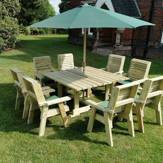 Ergo Garden Patio Dining Set by Croft - 8 Seats - Croft Home & Garden