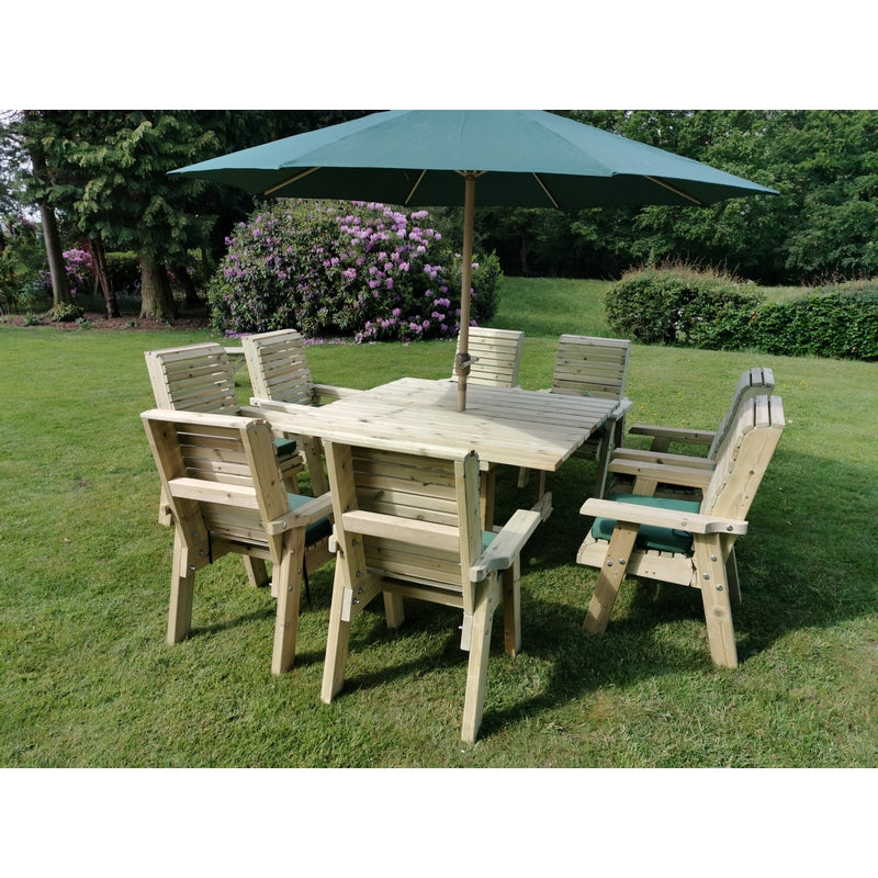 Ergo Garden Patio Dining Set by Croft - 8 Seats - Croft Home & Garden