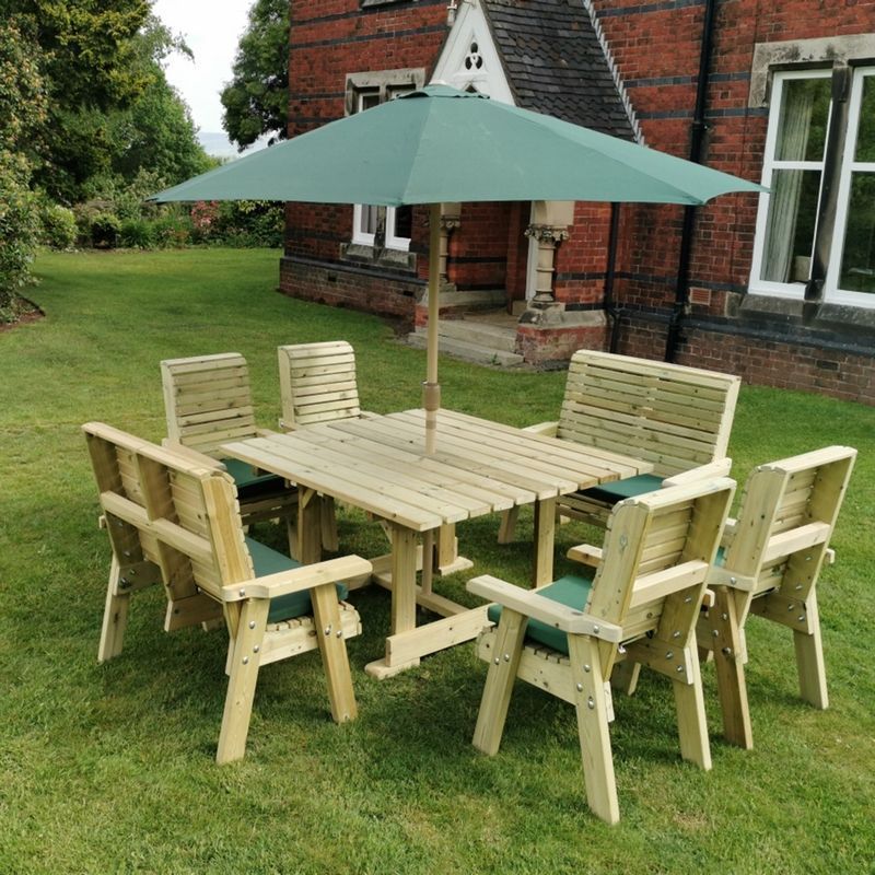 Ergo Garden Patio Dining Set by Croft - 8 Seats