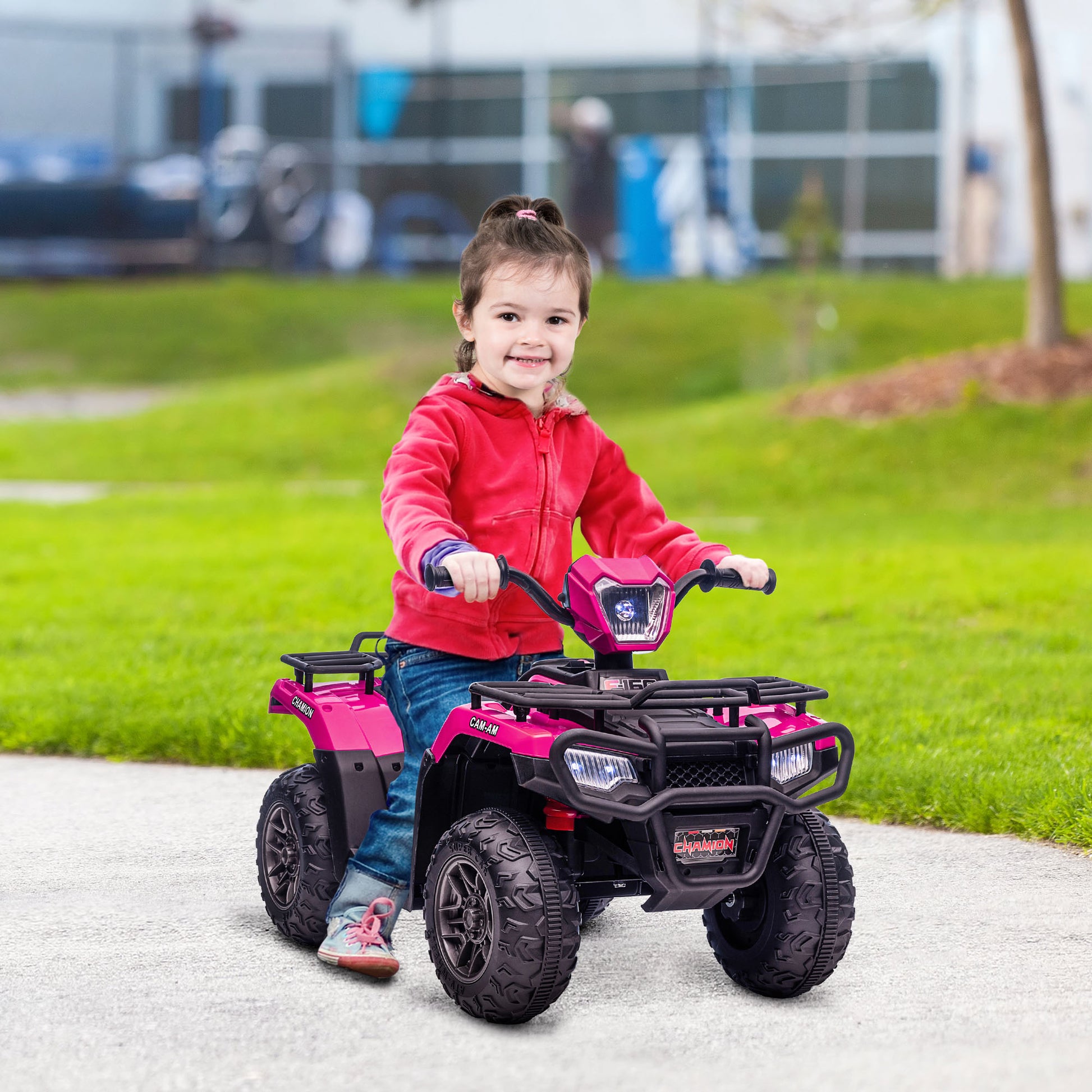 Homcom 12V Kids Quad Bike with Forward Reverse Functions