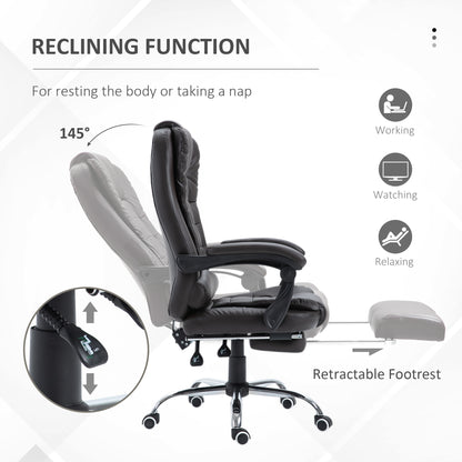 Homcom PU Leather Executive Office Chair