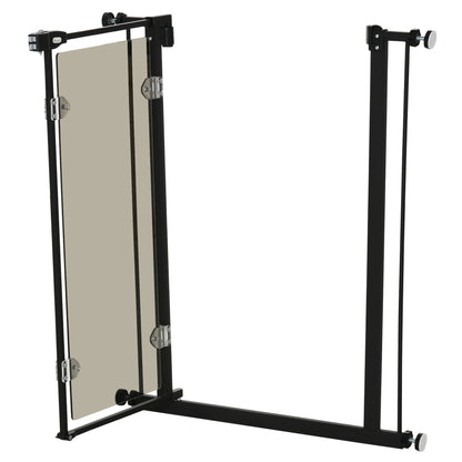 PawHut Pressure Fit Safety Gate for Doorways and Staircases