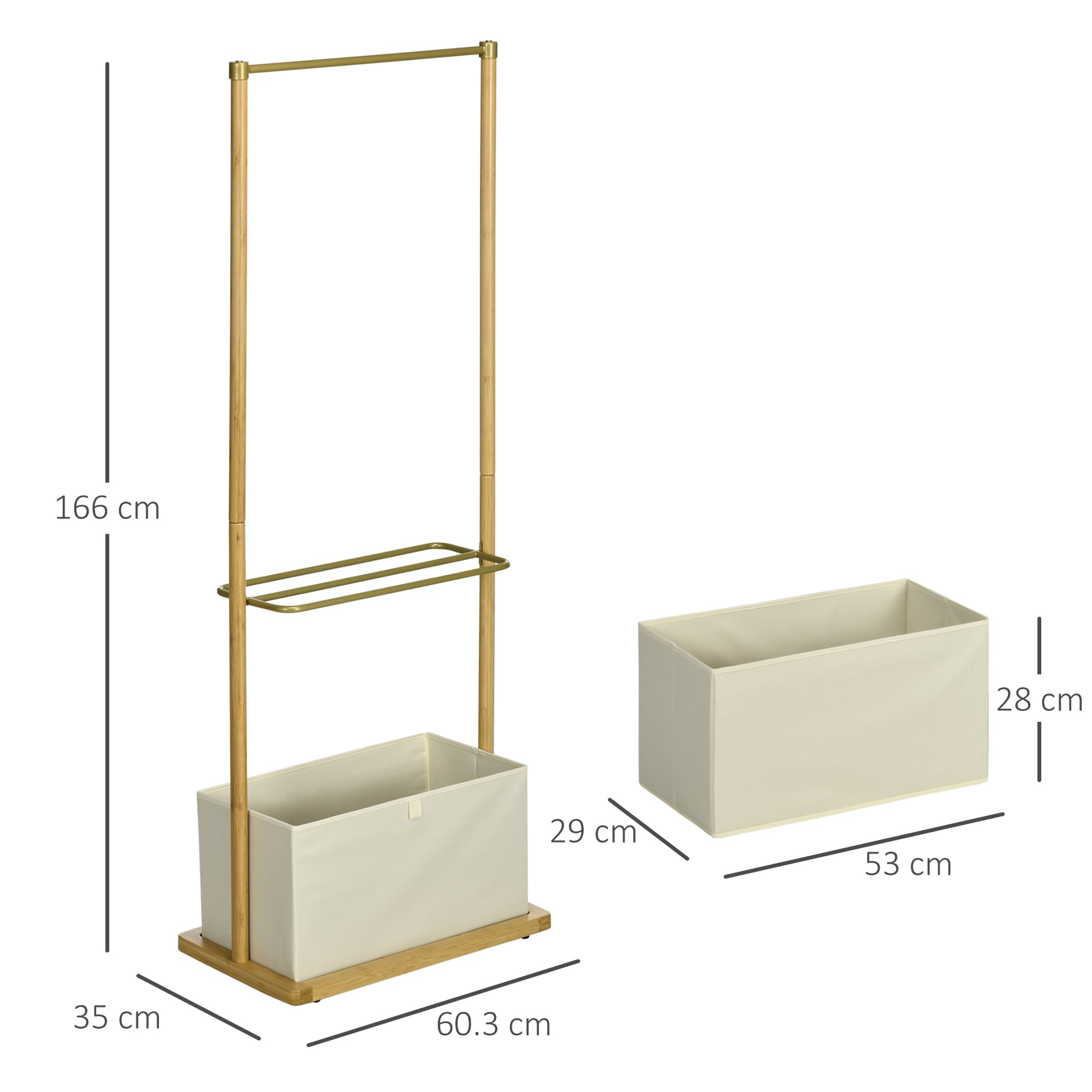 Homcom Clothes Rail