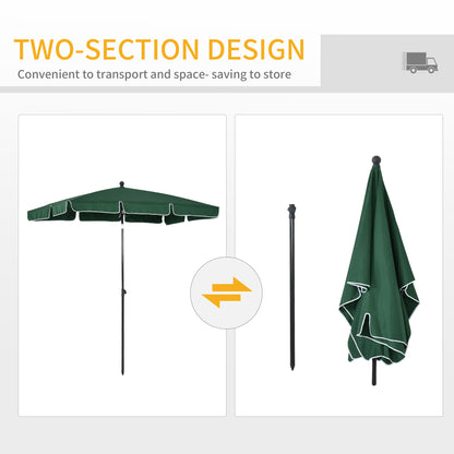 Outsunny Garden Parasol Umbrella