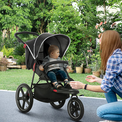 Homcom Three Wheeler Pushchair