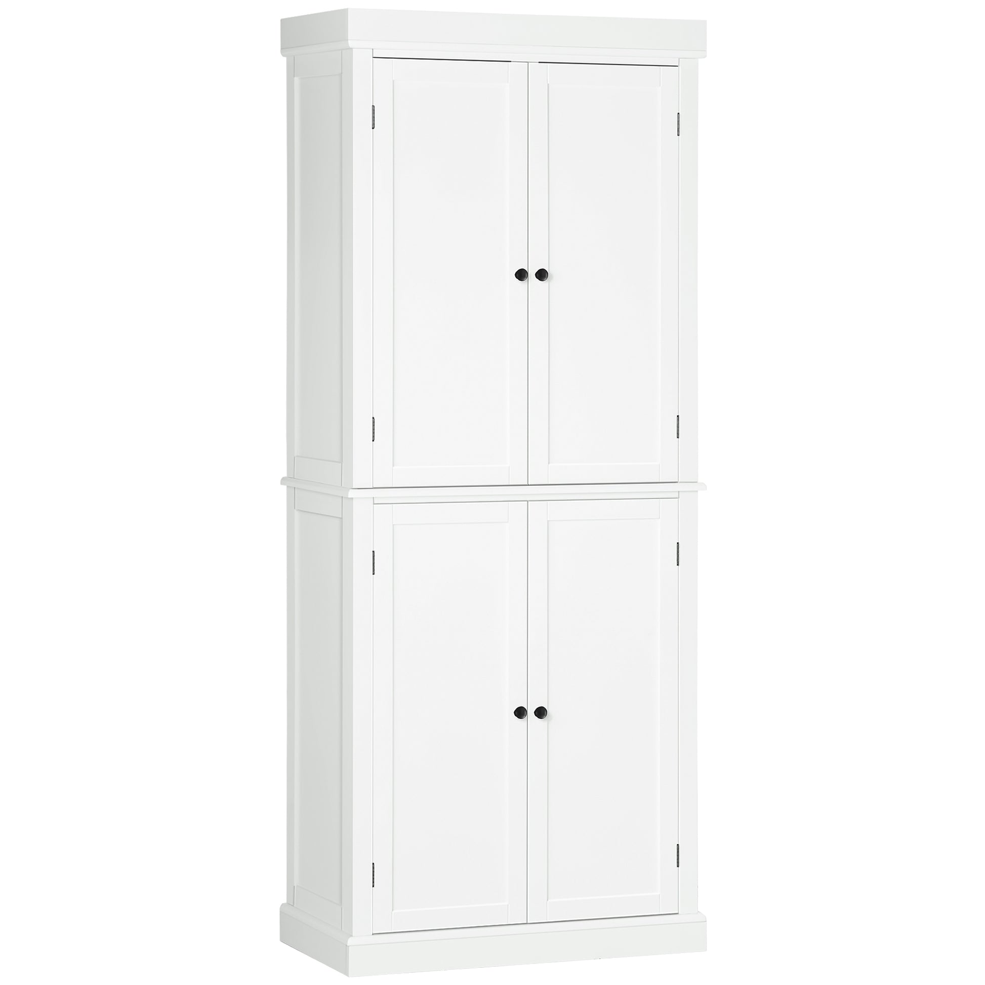 Homcom Freestanding Kitchen Cupboard with 4 Doors