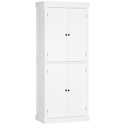 Homcom Freestanding Kitchen Cupboard with 4 Doors