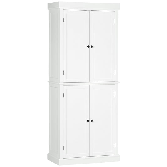 Homcom Freestanding Kitchen Cupboard with 4 Doors