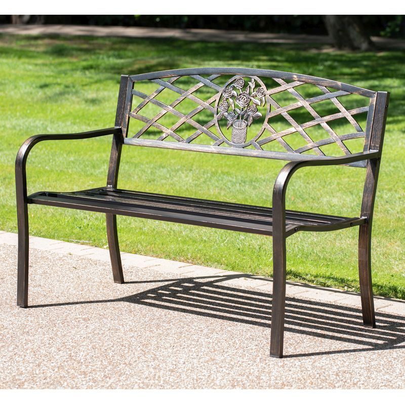 Coalbrookdale Garden Bench Bronze