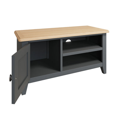 Portchester TV Unit Oak Grey