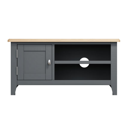 Portchester TV Unit Oak Grey