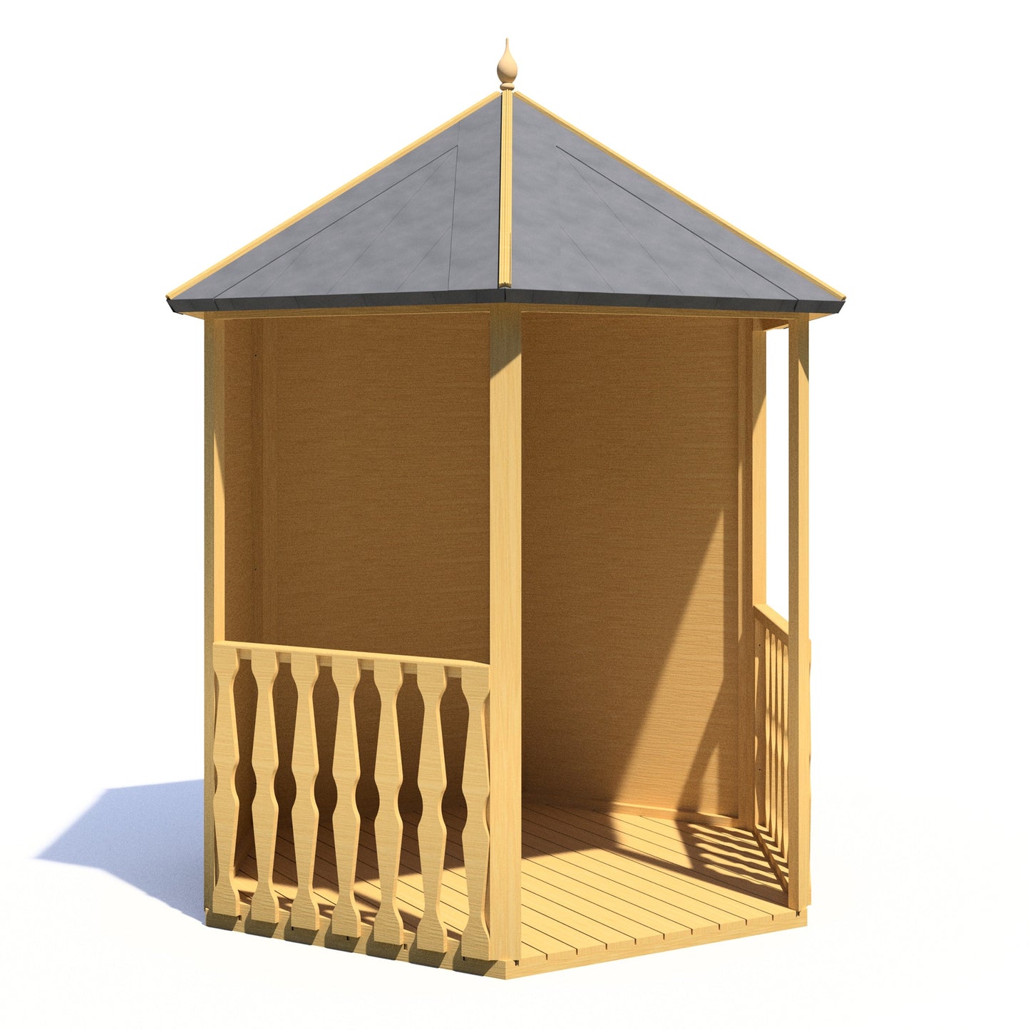 Shire Gazebo Garden Arbour (7' x 6')