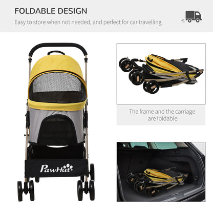 PawHut Detachable Pet Stroller