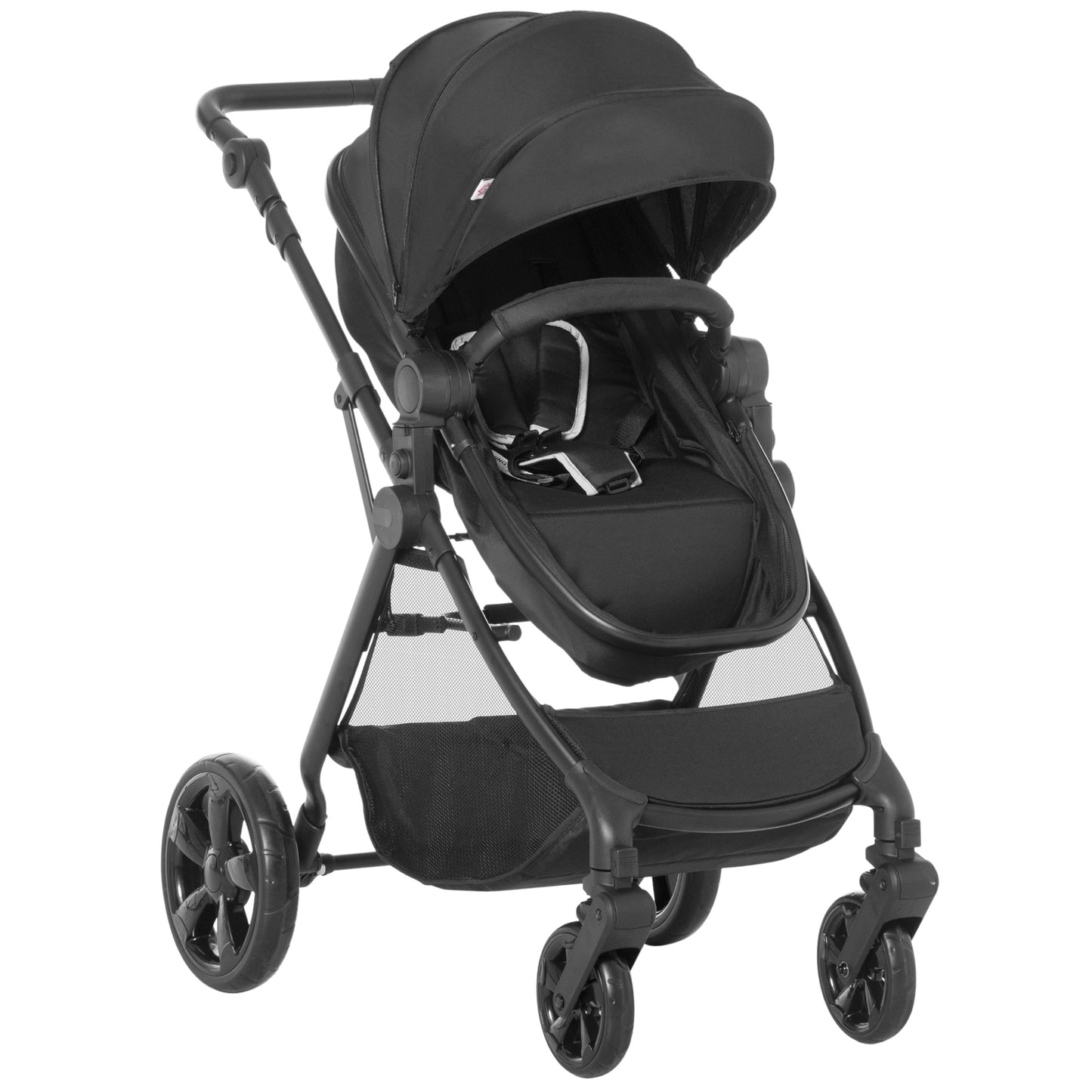 Homcom 2 in 1 Lightweight Pushchair w/ Reversible Seat