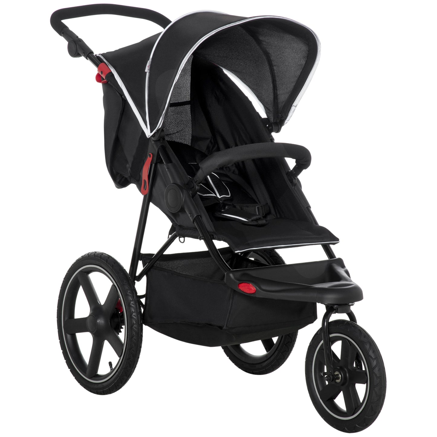 Homcom Three Wheeler Pushchair