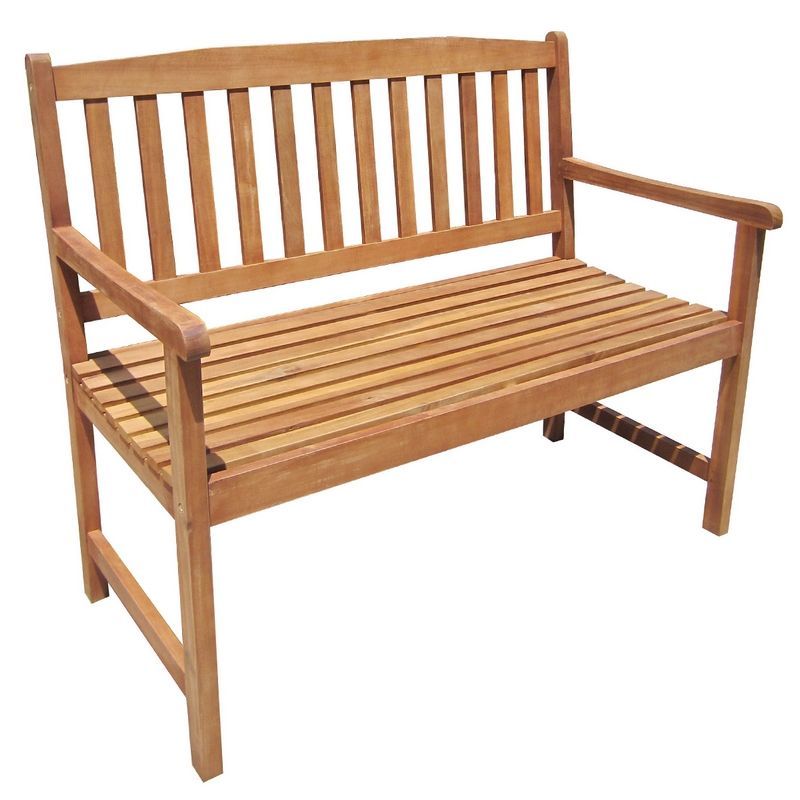 Acacia Wood Garden Bench by Wensum - 2 Seats