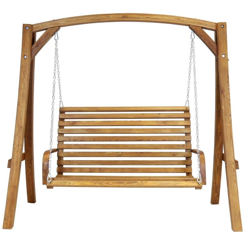 Essentials Garden Swing Seat by Wensum - 3 Seat