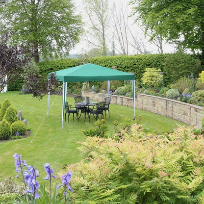 Garden Gazebo by Wensum with a 3 x 3M Green Canopy - Croft Home & Garden