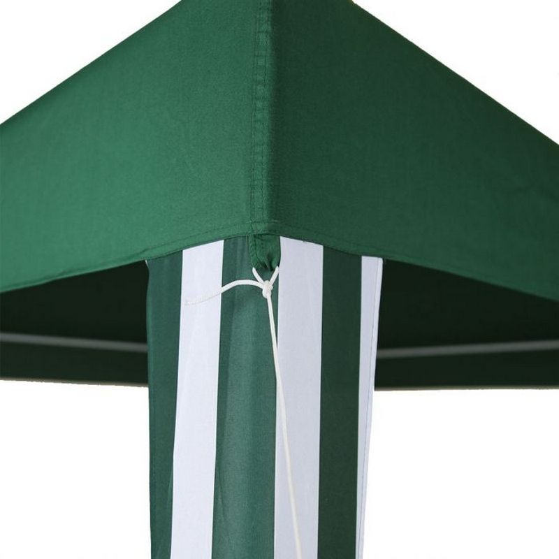 Garden Gazebo by Wensum with a 3 x 3M Green Canopy - Croft Home & Garden