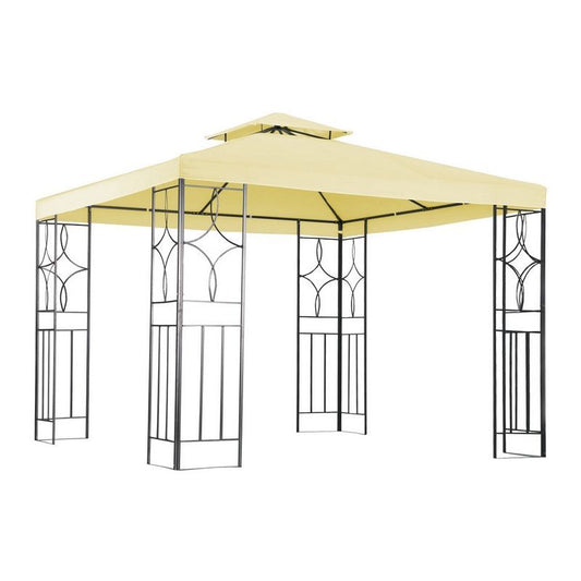 Garden Gazebo by Wensum with a 3 x 3M Cream Canopy - Croft Home & Garden