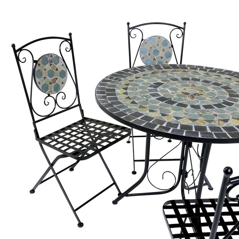 Classic Garden Patio Dining Set by Wensum - 4 Seats - Croft Home & Garden