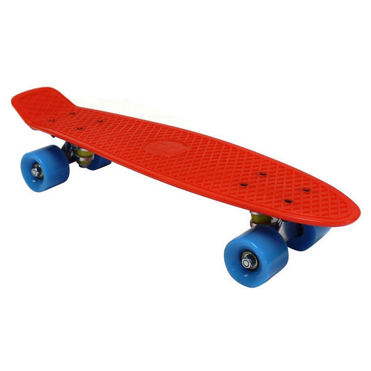 22 Retro Mini Skateboard Red by Wensum