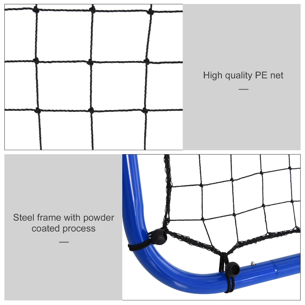 Homcom Football Rebounder Net