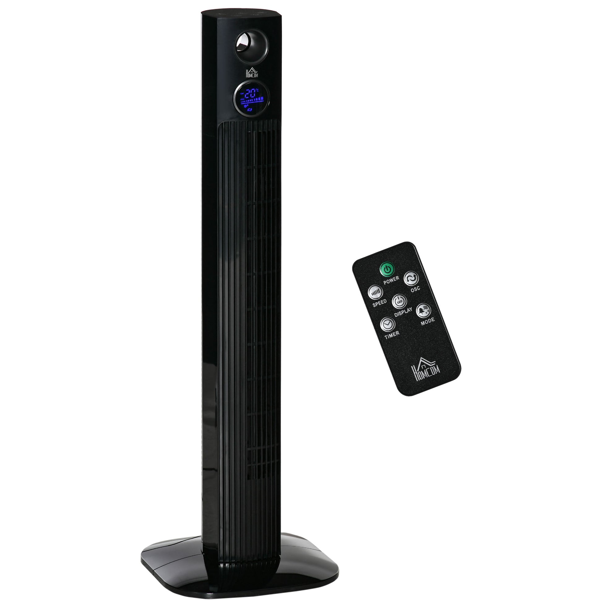 Homcom 38" Freestanding Tower Fan Cooling with Aroma Function