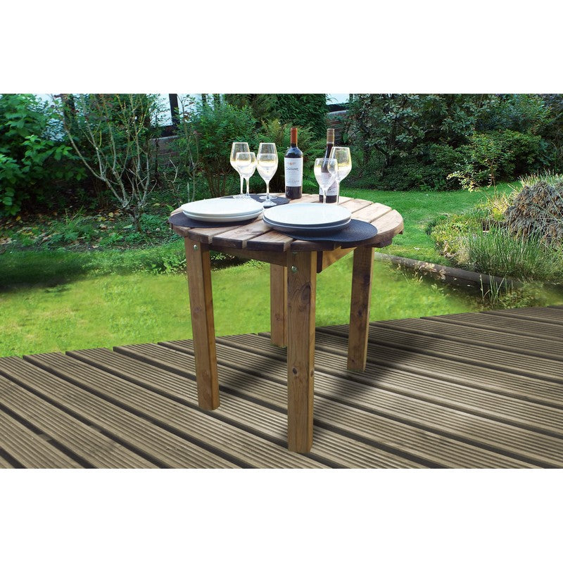 Scandinavian Redwood Garden Table by Charles Taylor