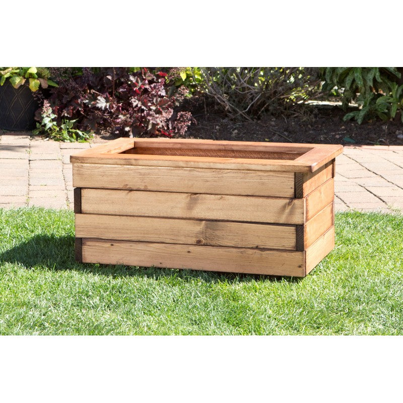 Scandinavian Redwood Garden Planter Set by Charles Taylor